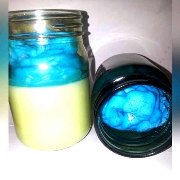 HAND Crafted Mermaid Lemonade dessert candles 13.5 - Picture 11 of 12